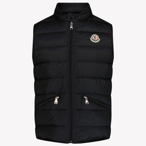 Moncler Bambini della GUI Ragazzi Calco più caldo in Nero