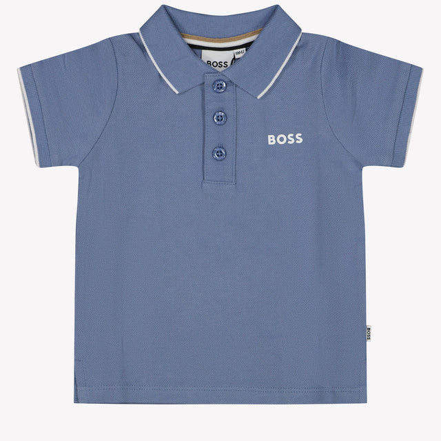 Boss Bambino Ragazzi Polo Azzurro