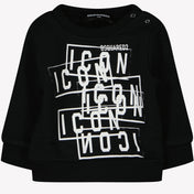 DSquared2 Baby Boys suéter negro