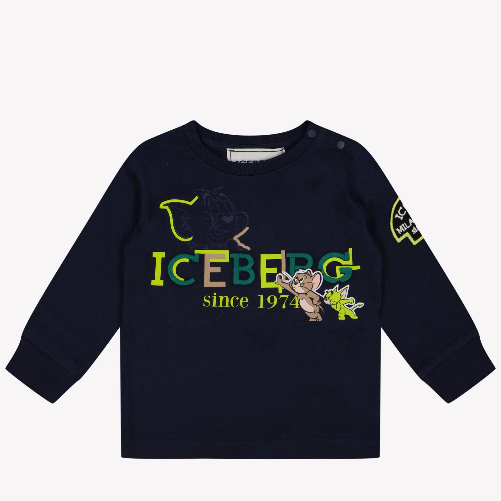 Iceberg Bambino Ragazzi maglietta Navy