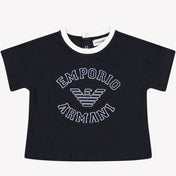 Armani Baby Boys T-Shirt Navy
