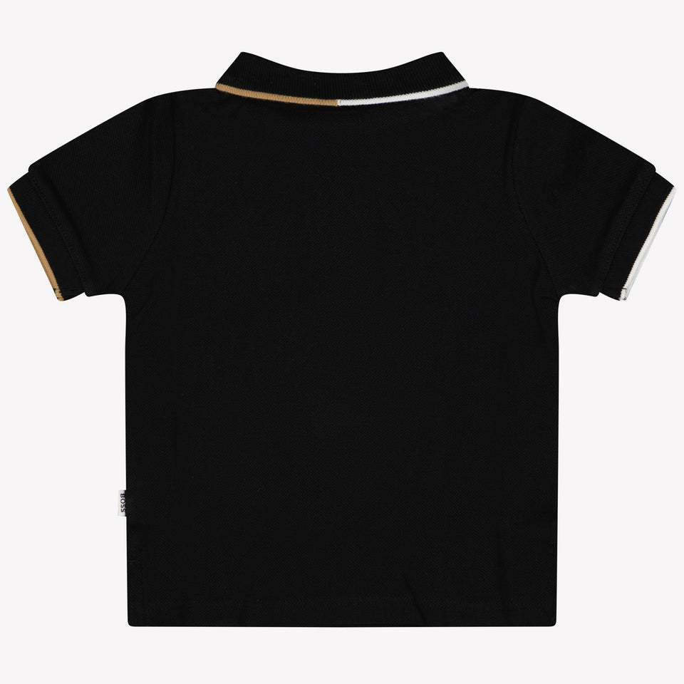 Boss Baby Jungen Polo Schwarz