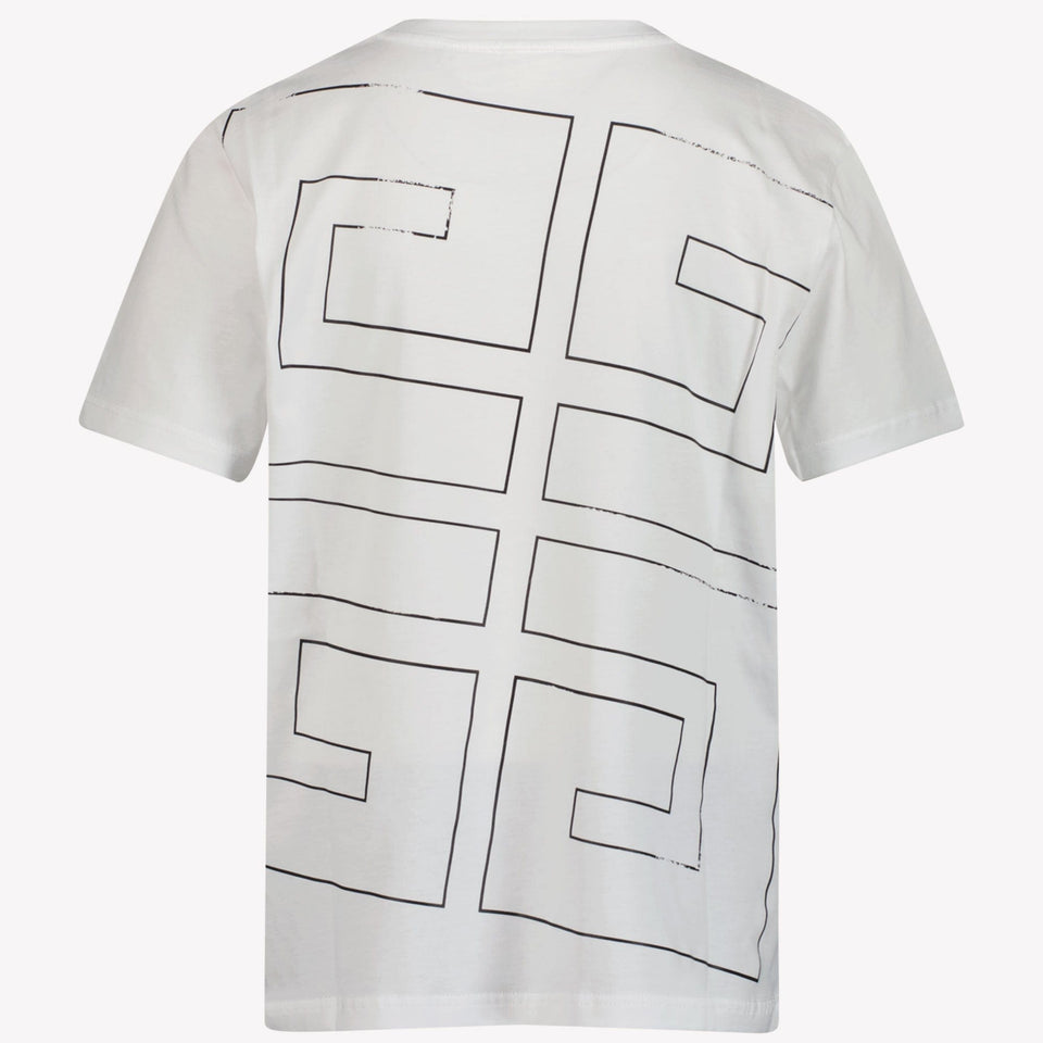 Givenchy Jongens T-shirt Wit