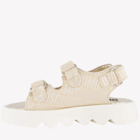 Moschino Unisexe Baskets Beige