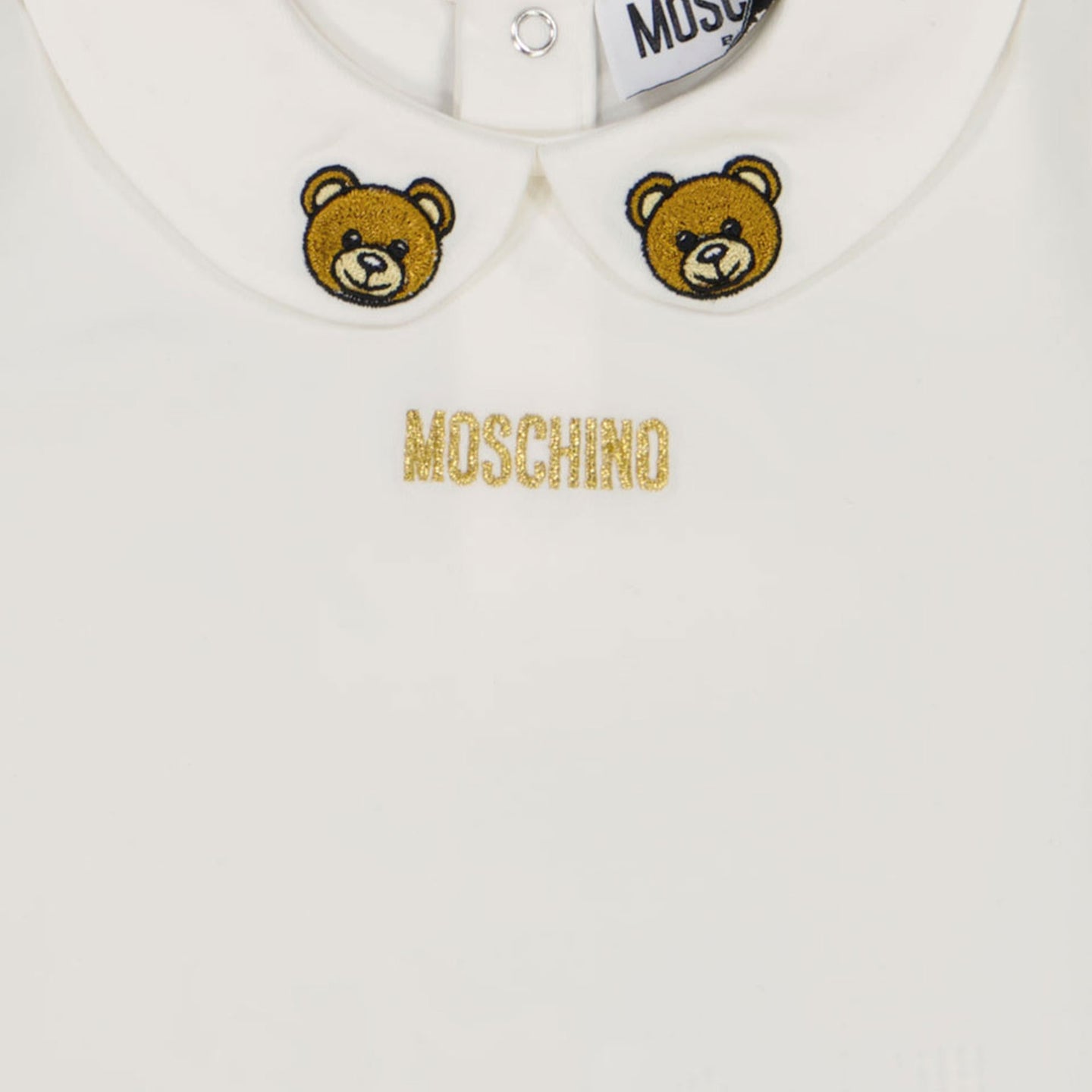 Moschino Bambino Ragazze Polo Off White