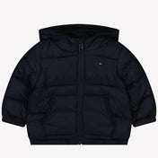 Tommy Hilfiger Baby Unisex Winter Jackets Navy