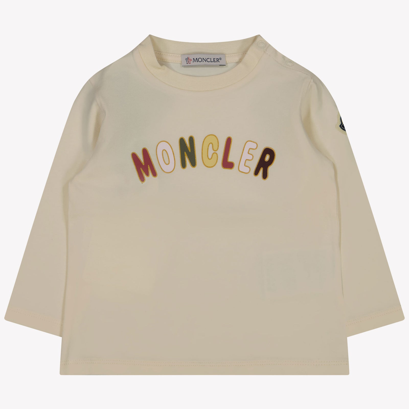 Moncler Baby Mädchen T-Shirt aus weiß