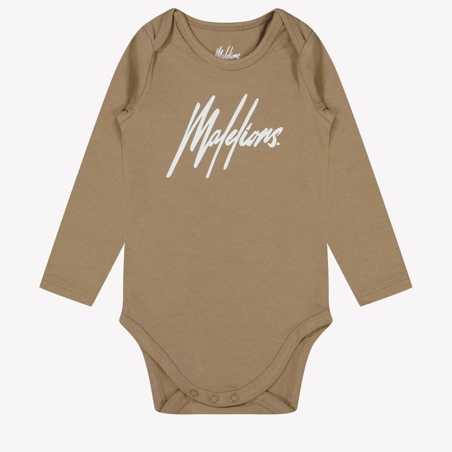Malelions bébé Unisexe Corsé Beige