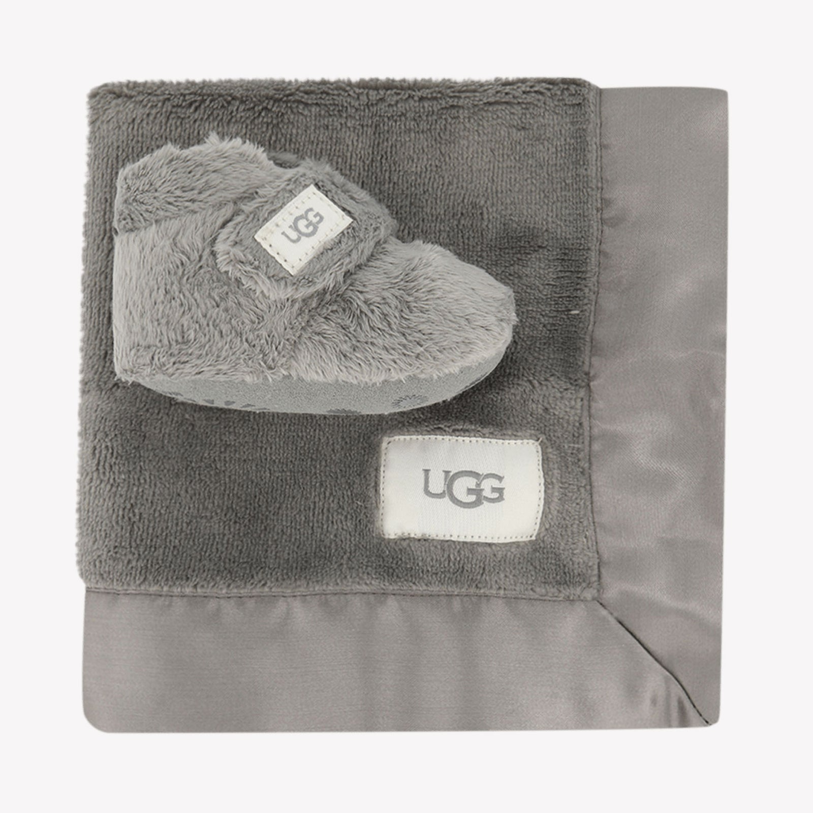 Ugg baby zapatos unisex gris