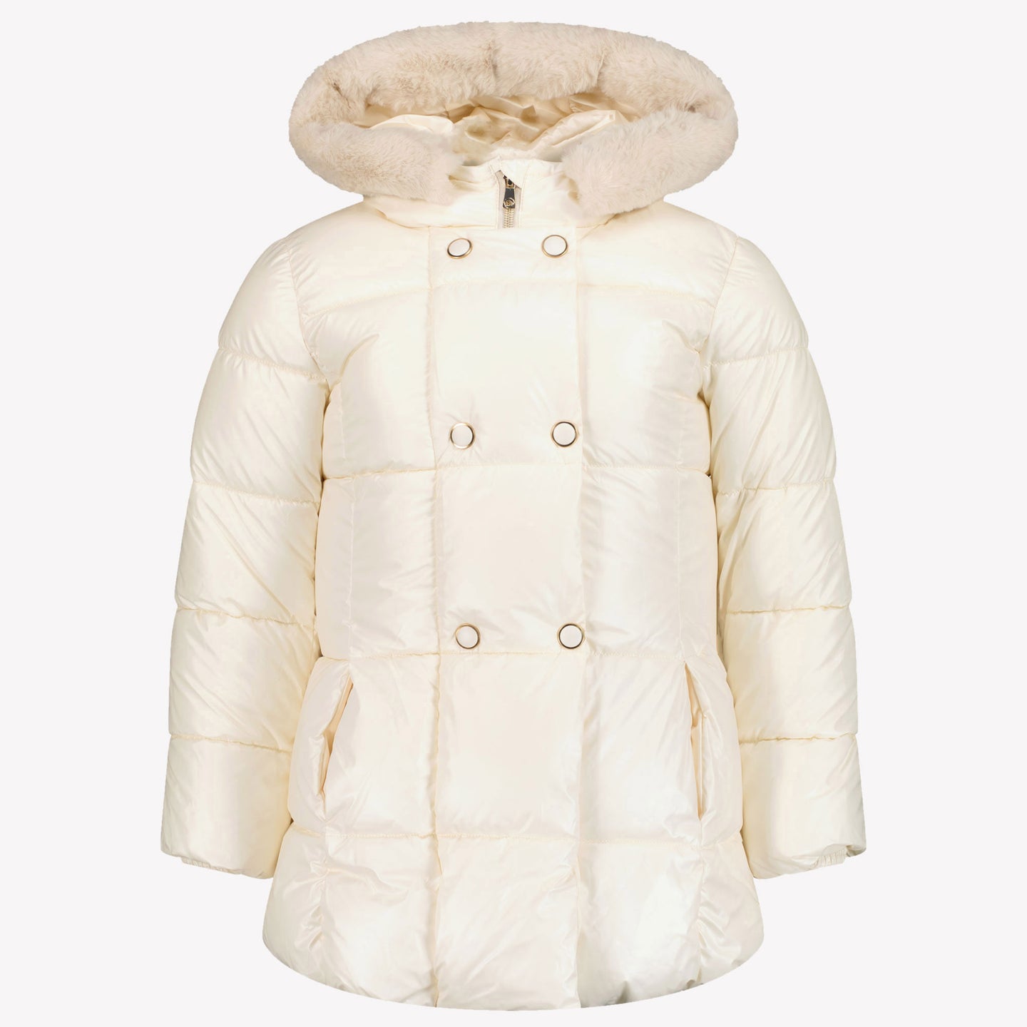 Mayoral Kids girls jacket Beige