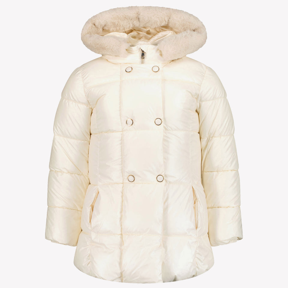 Mayoral Kids girls jacket Beige