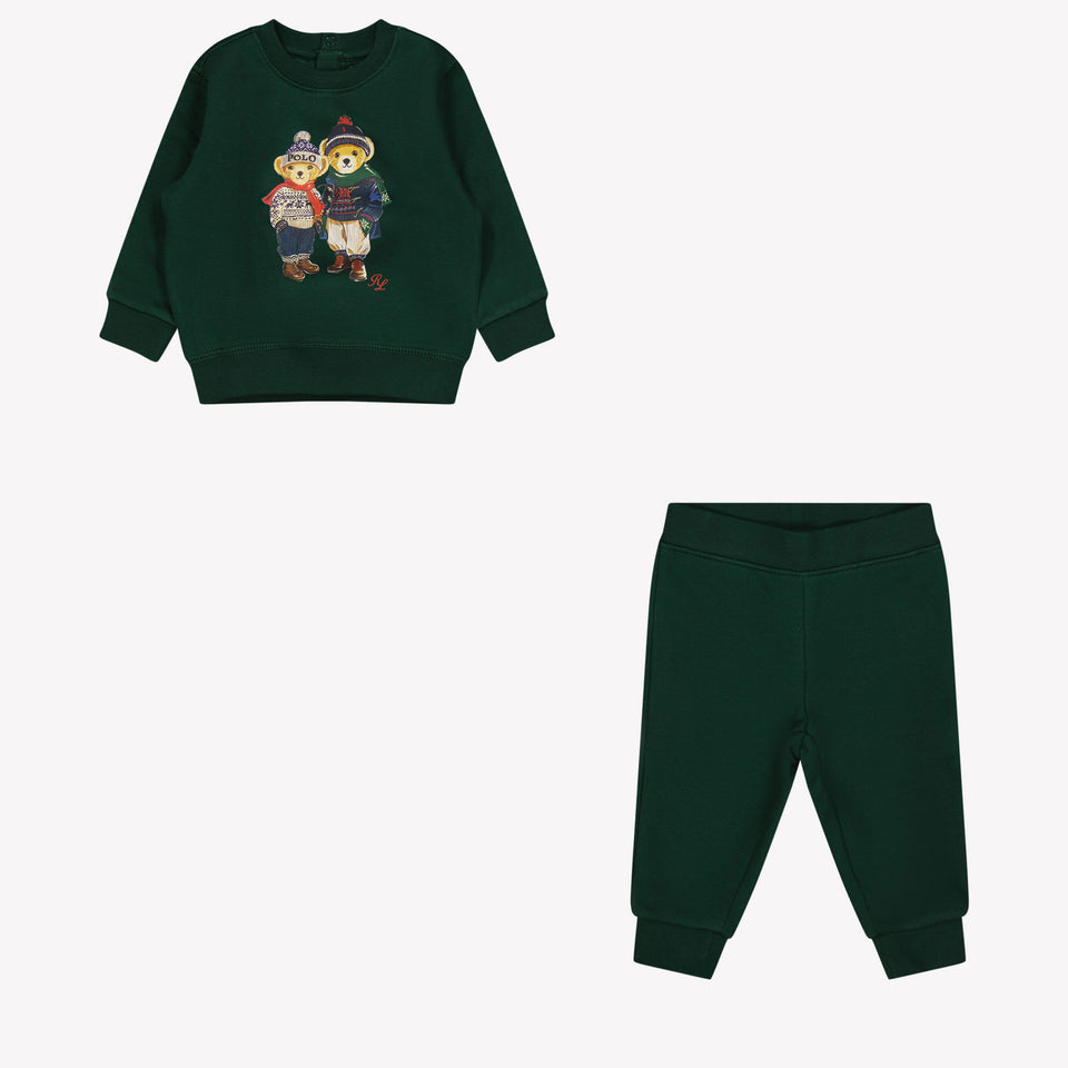 Ralph Lauren Baby Boys Jogging Suit Green