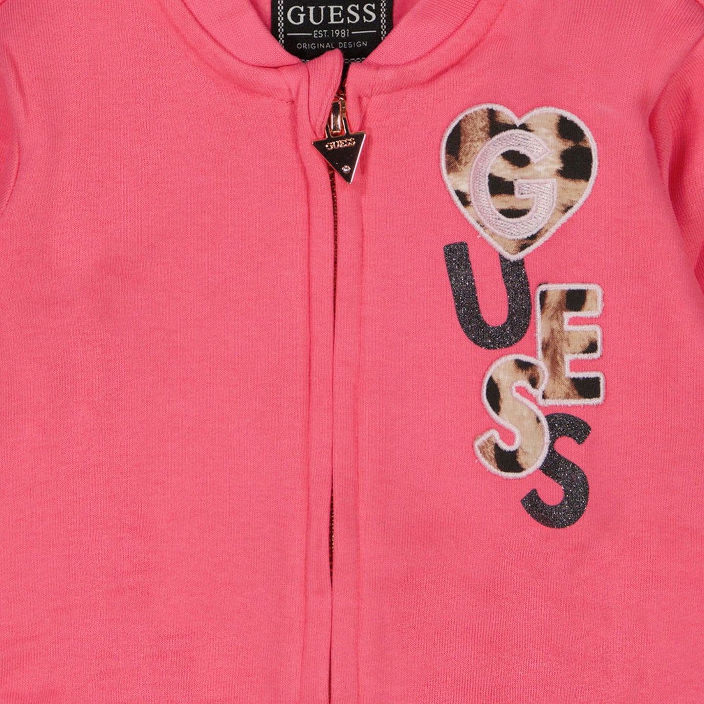 Guess Bebé Chicas Chaleco Fucsia