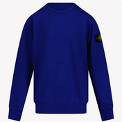 Stone Island Children's Boys Sweater Cobalt Blue