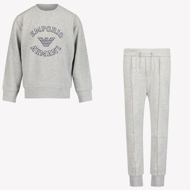 Armani Boys Jogging -Anzug Grau