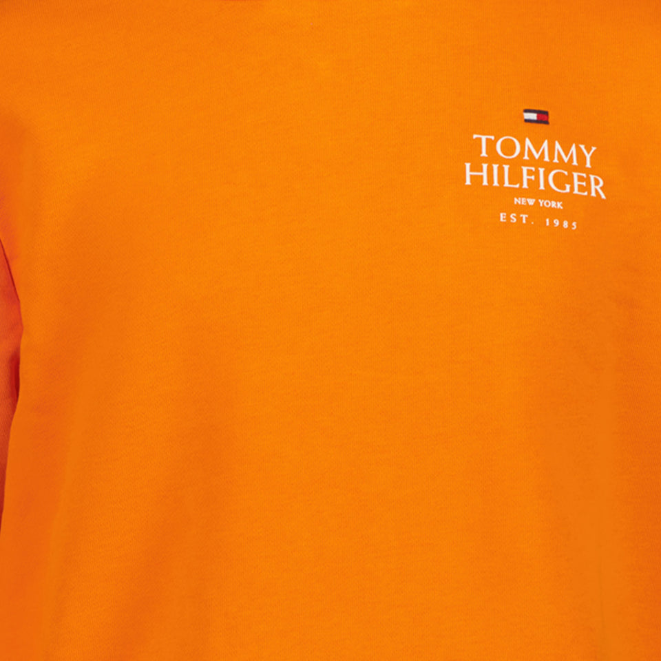 Tommy Hilfiger Jungenpullover Orange