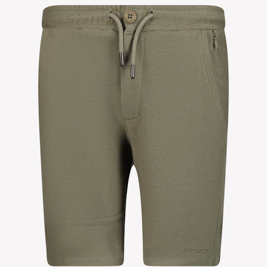 Airforce Kinder Jongens Shorts Taupe 4Y