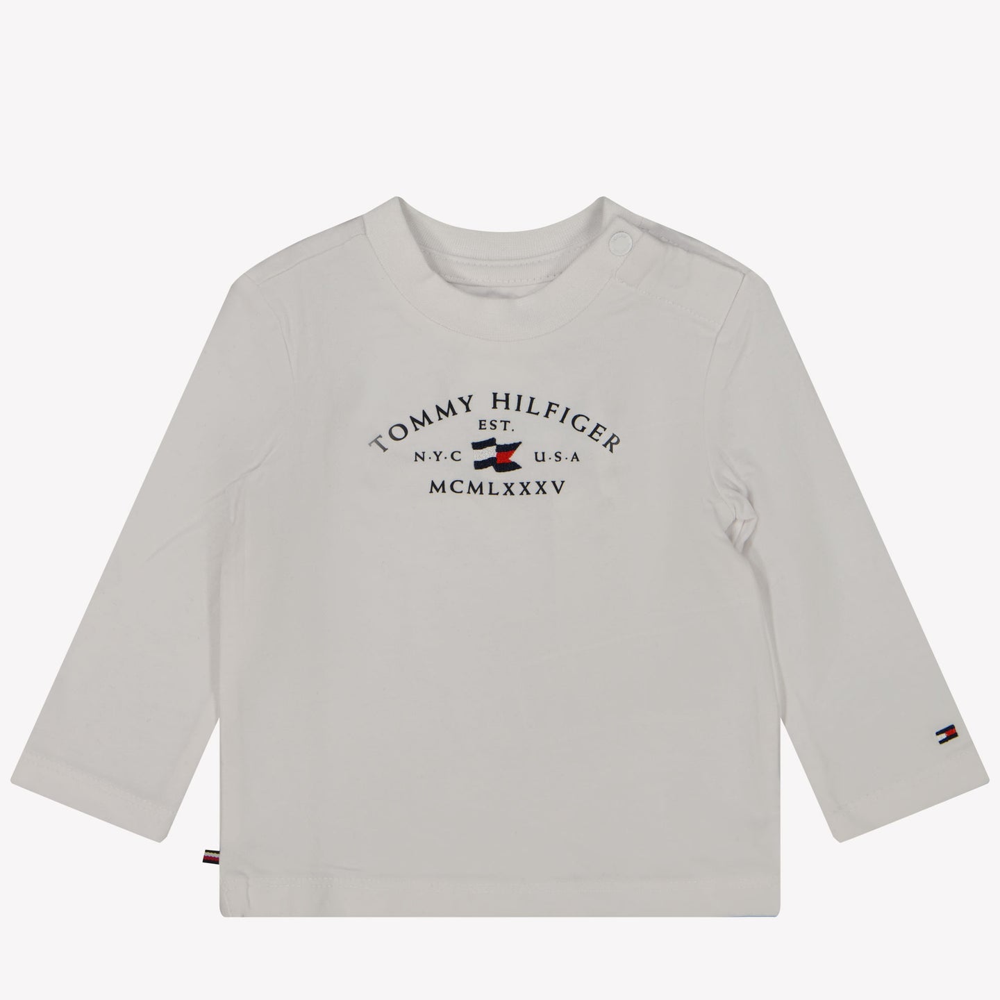 Tommy Hilfiger Baby Unisex T-Shirt Weiß