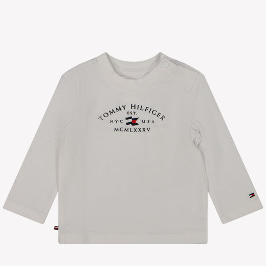 Tommy Hilfiger Bébé Unisexe T-shirt Blanc