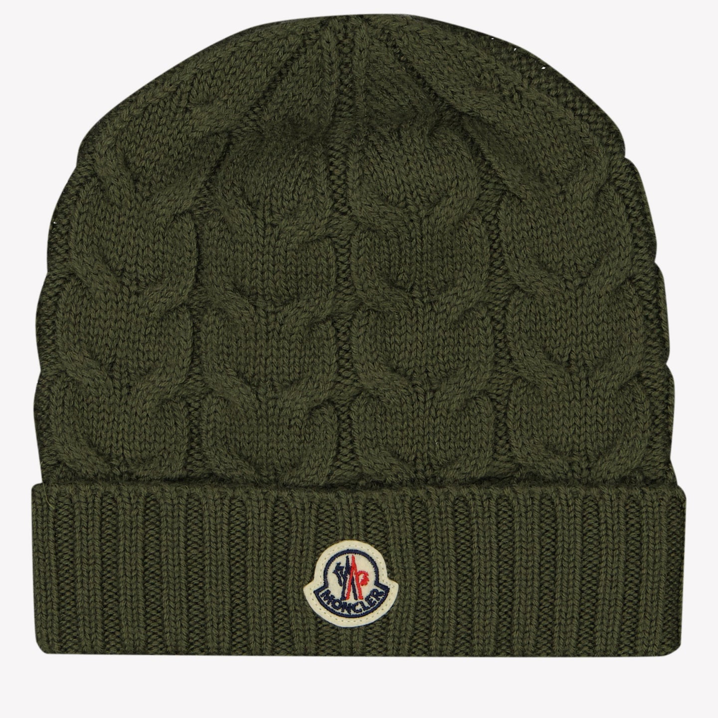 Moncler unisex sombrero verde oscuro