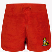 Kenzo Kids Kinders Unissex Shorts Red