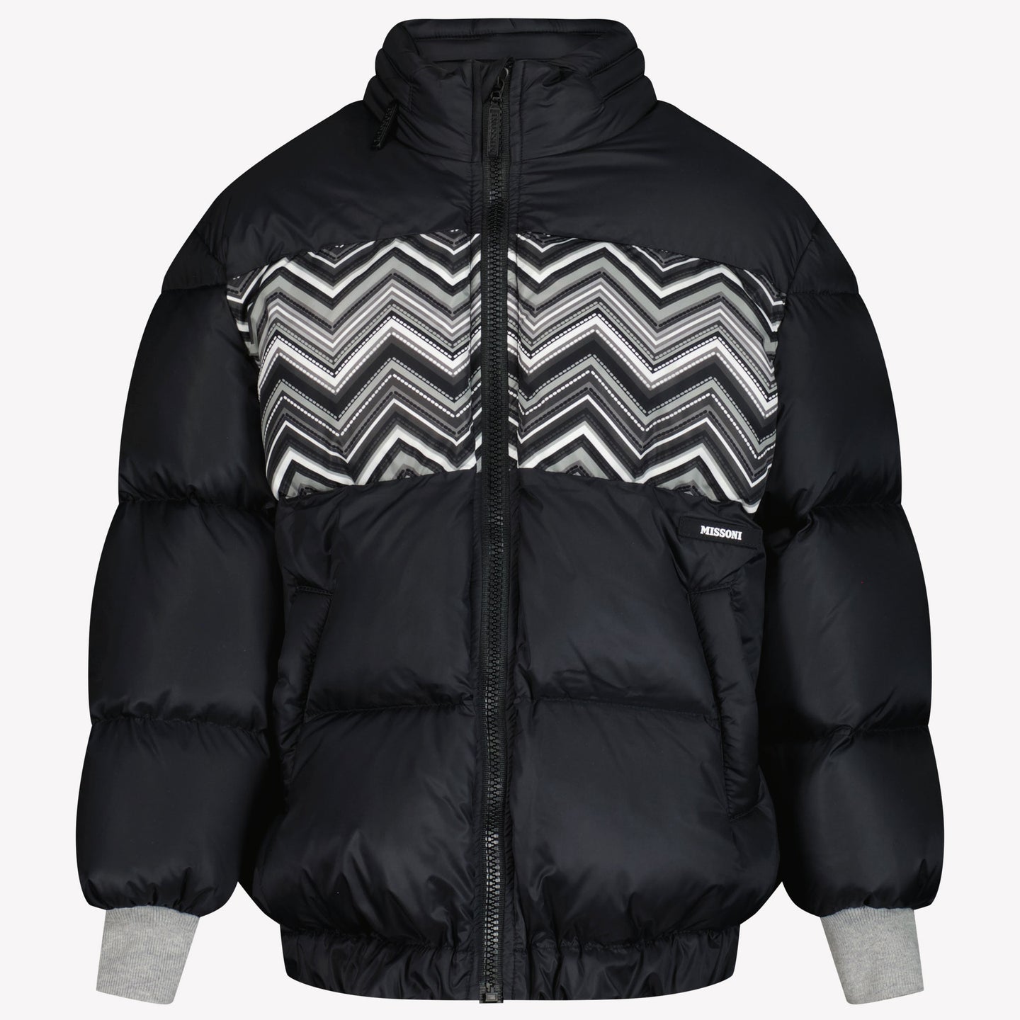 Missoni Winterjacke für Kinderjungen Schwarz