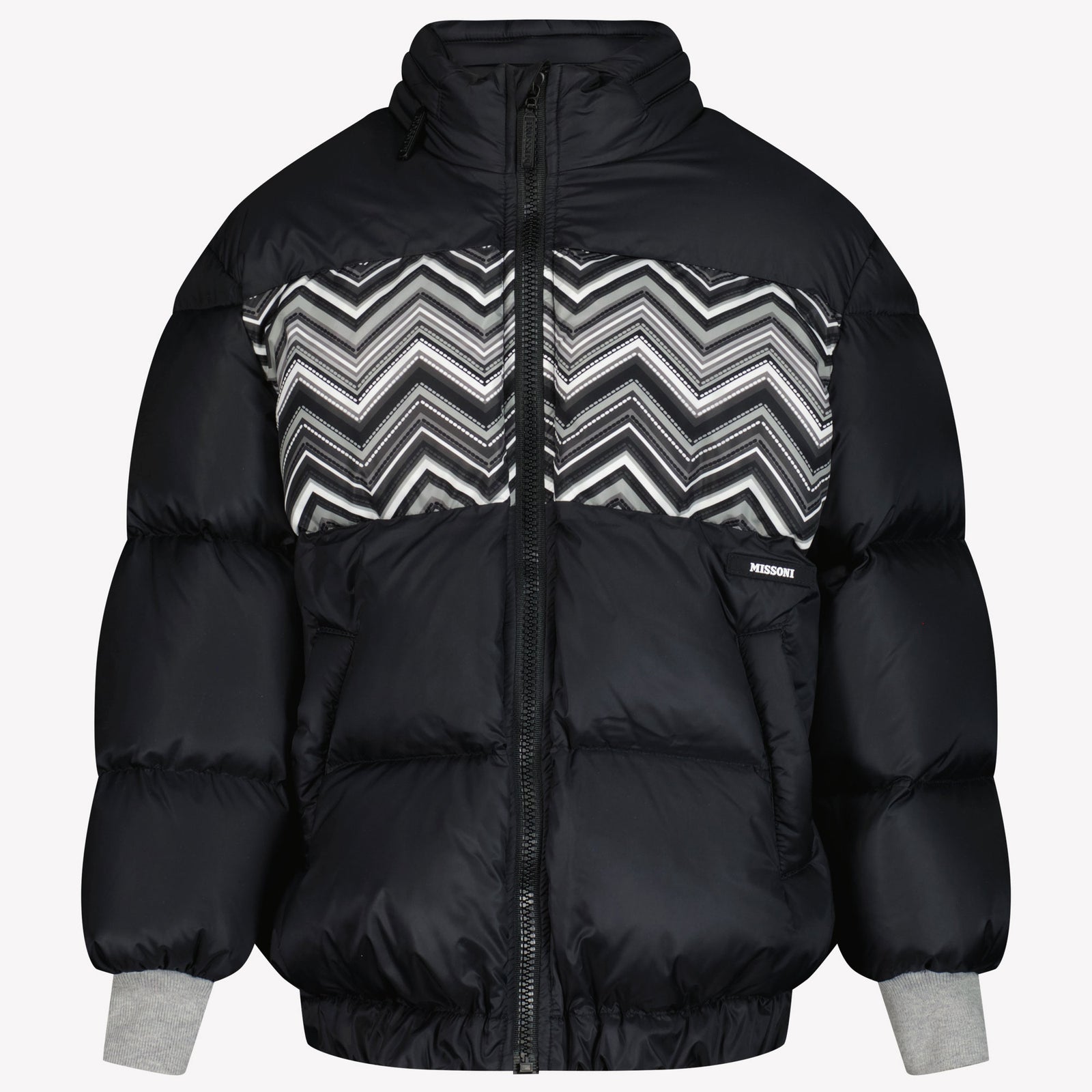 Missoni Enfant Garçons Veste d'hiver Noir