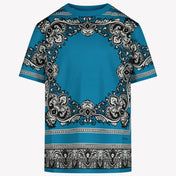 Dolce & Gabbana Kids Boys T-Shirt in Turquoise