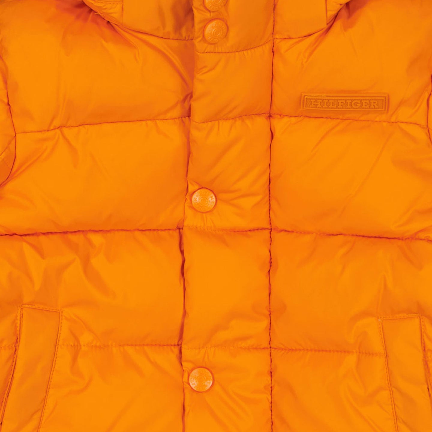 Tommy Hilfiger Baby Boys Winter Chaqueta naranja