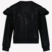 Givenchy Sweter dla dziewcząt czarny