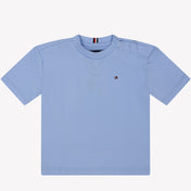Tommy Hilfiger Baby Boys Camiseta azul claro