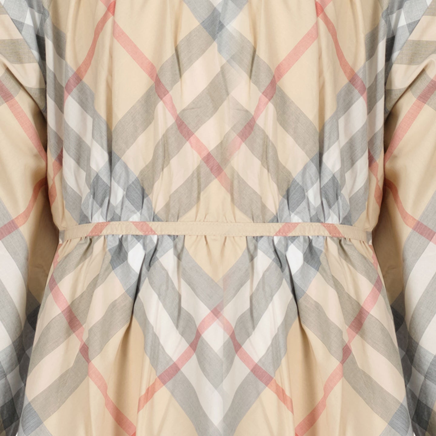 Burberry Filles Robe Beige Clair