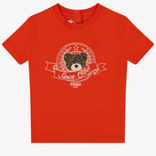 Fendi Baby Jongens T-shirt Rood