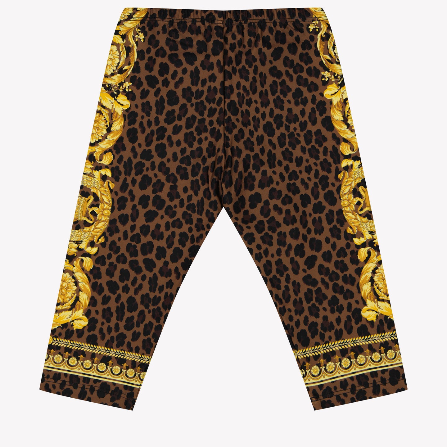 Versace Filles leggings Marron