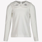 MonnaLisa Chicas Camiseta Blanco Roto