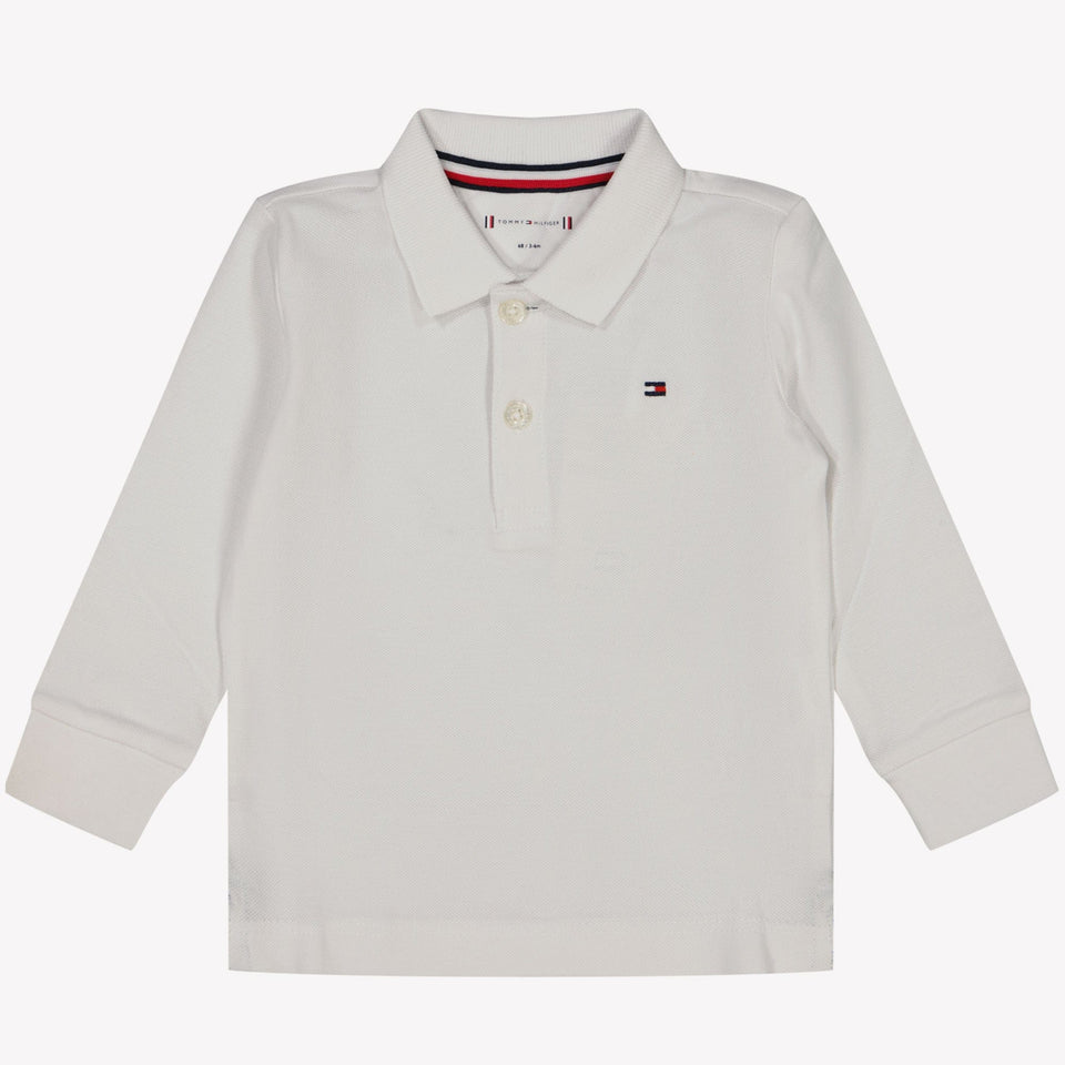 Tommy Hilfiger Baby Unisex Polo Wit 56