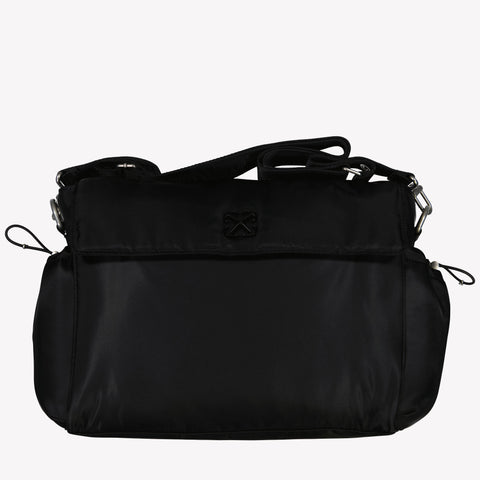 Off-White Bebé Unisex Bolsa de pañales Negro