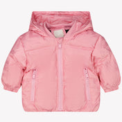 Givenchy Baby Mädchen Winterjacke Rosa