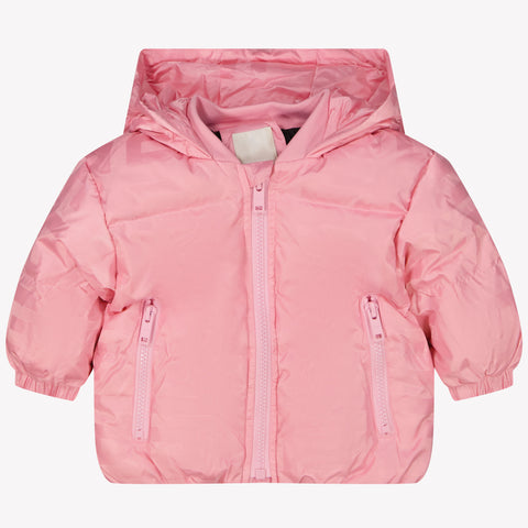 Givenchy Baby Mädchen Winterjacke Rosa