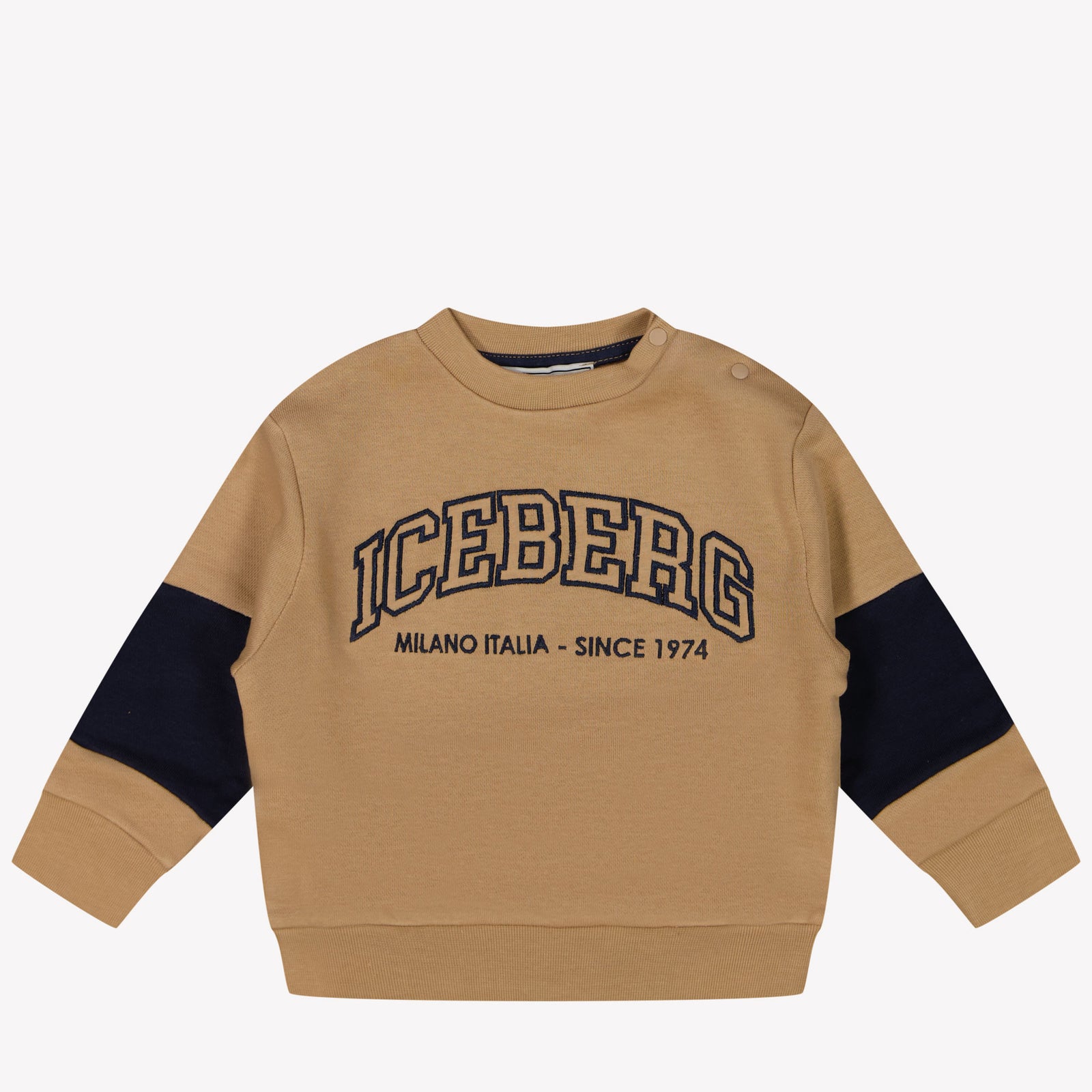 Iceberg Beige de suéter baby boys beige