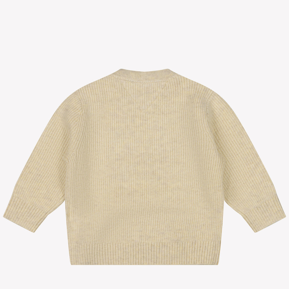 Tommy Hilfiger Baby Unisex Pullover Helles Beige