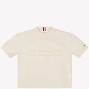 T-shirt di Tommy Hilfiger Baby Boys Off White