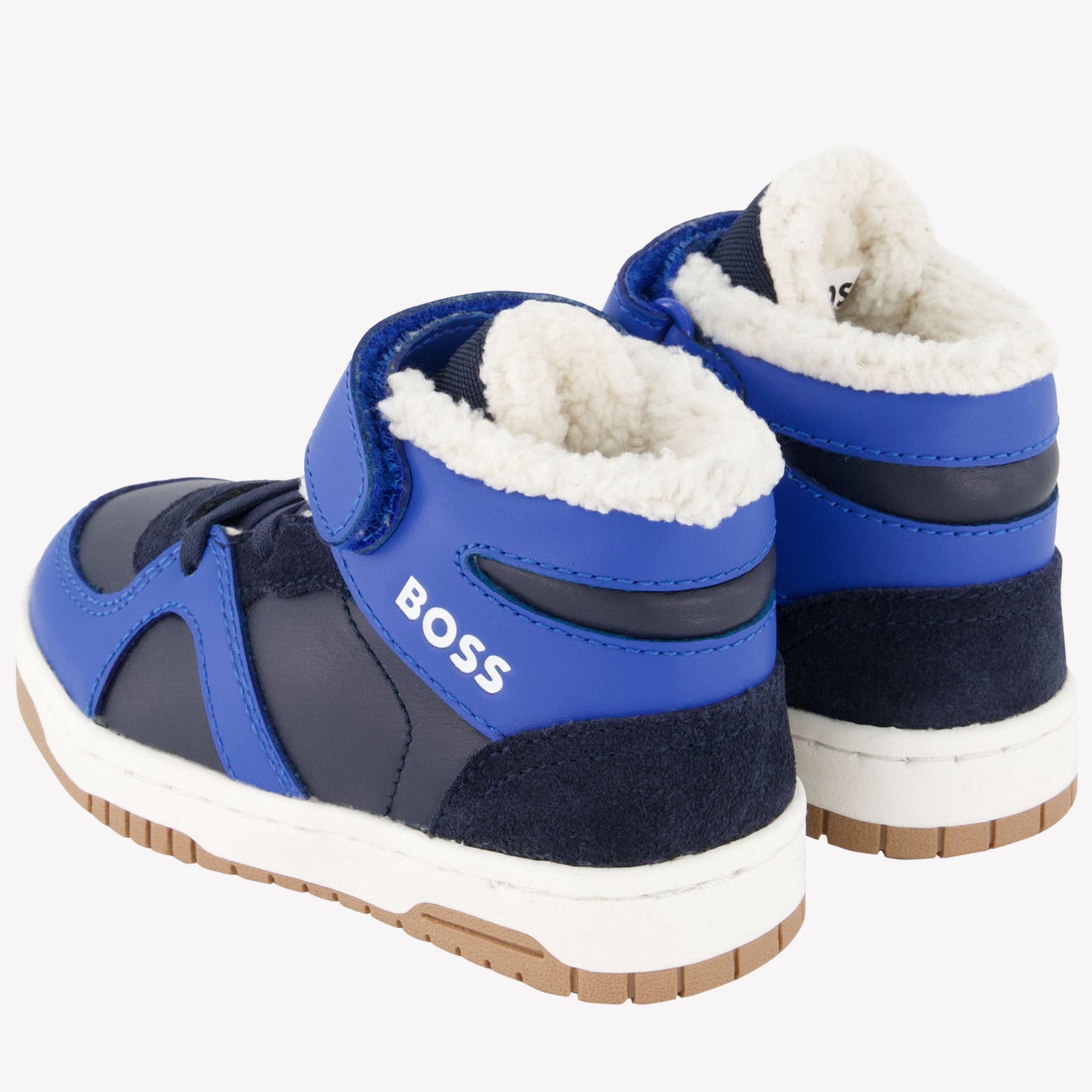 Boss Garçons Baskets Navy