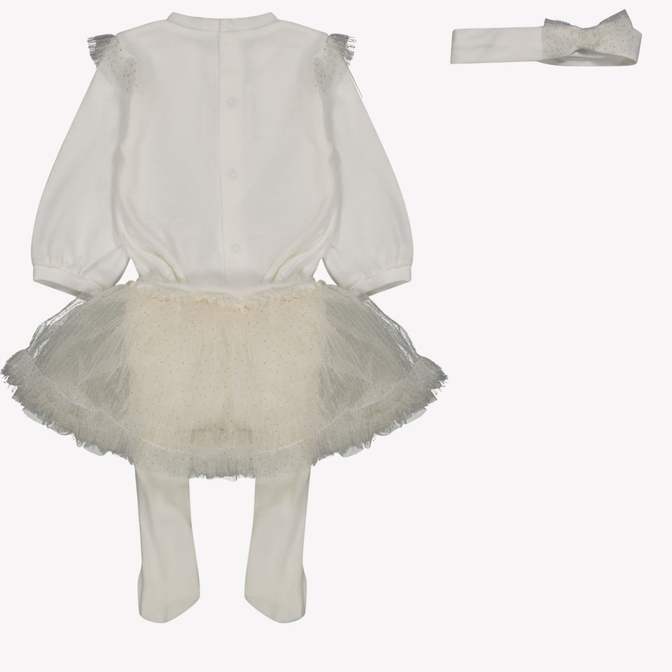 Mayoral Baby Girl Box Pack Off White