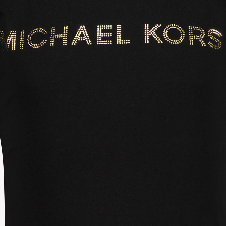 Michael Kors Chicas Camiseta Negro