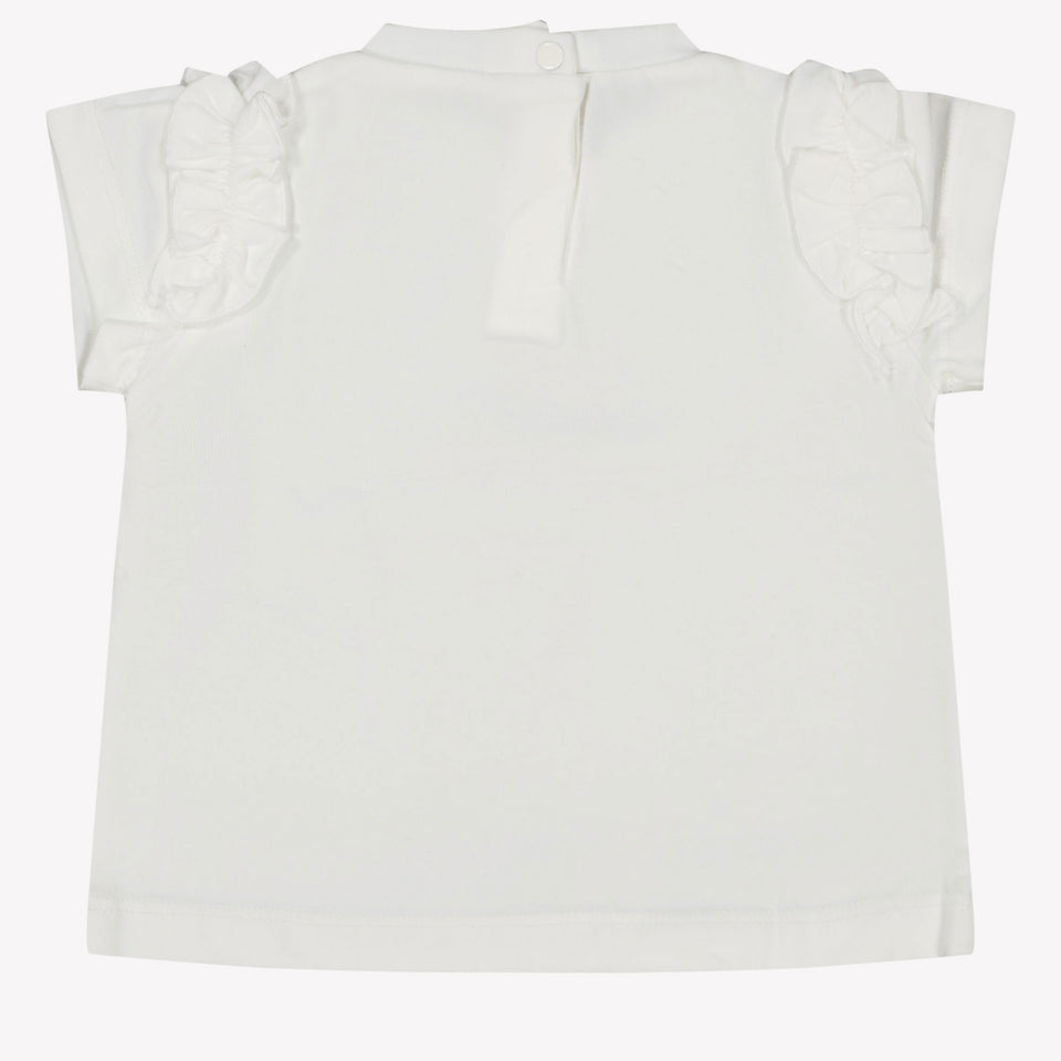 Liu Jo Baby girls t-shirt in White