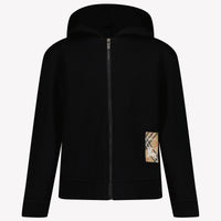 Burberry Clyde Kinder Jungen Weste Schwarz