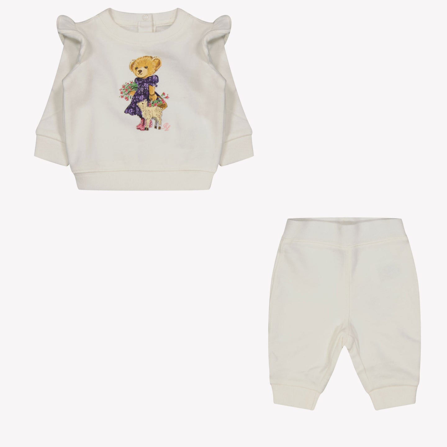 Ralph Lauren Bébé Filles Setje Blanc