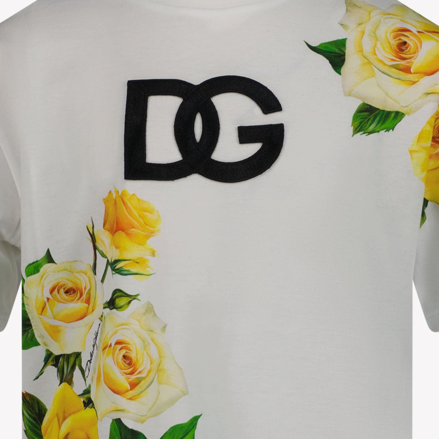 Dolce & Gabbana Kinder T-Shirt Wit 3Y