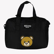 Moschino Bebé Unisex Bolsa de pañales Negro